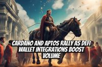 Cardano and Aptos Rally as DeFi Wallet Integrations Boost Volume