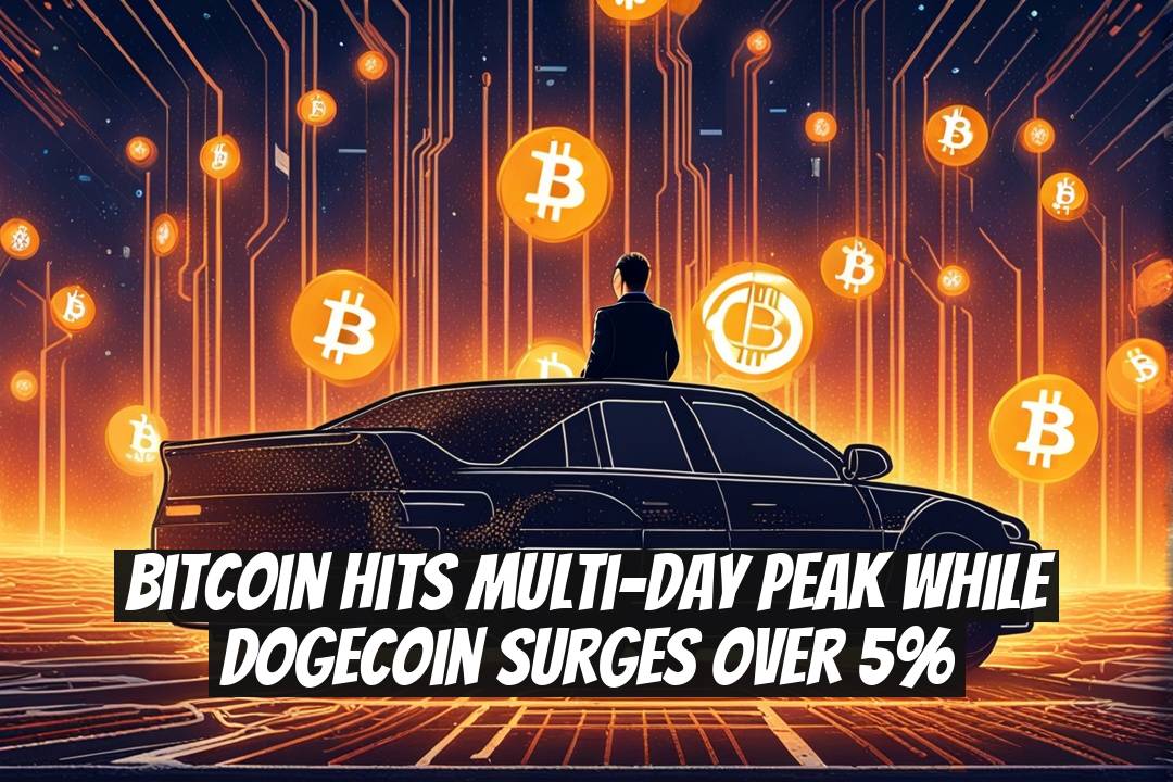 Bitcoin Hits Multi-Day Peak While Dogecoin Surges Over 5%