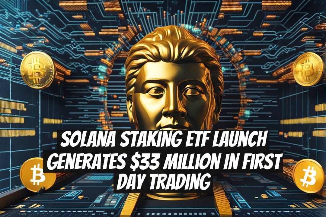Solana Staking ETF Launch Generates $33 Million in First Day Trading
