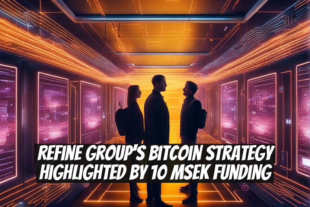 Refine Group's Bitcoin Strategy Highlighted by 10 MSEK Funding