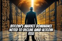 Bitcoin's Market Dominance Noted to Decline Amid Altcoin Rise