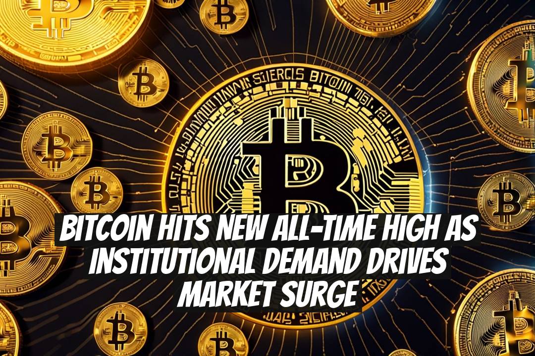 Bitcoin Hits New All-Time High as Institutional Demand Drives Market Surge