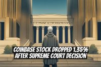 Coinbase Stock Dropped 1.35% After Supreme Court Decision