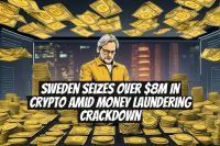Sweden Seizes Over $8M in Crypto Amid Money Laundering Crackdown