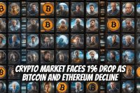Crypto Market Faces 1% Drop as Bitcoin and Ethereum Decline