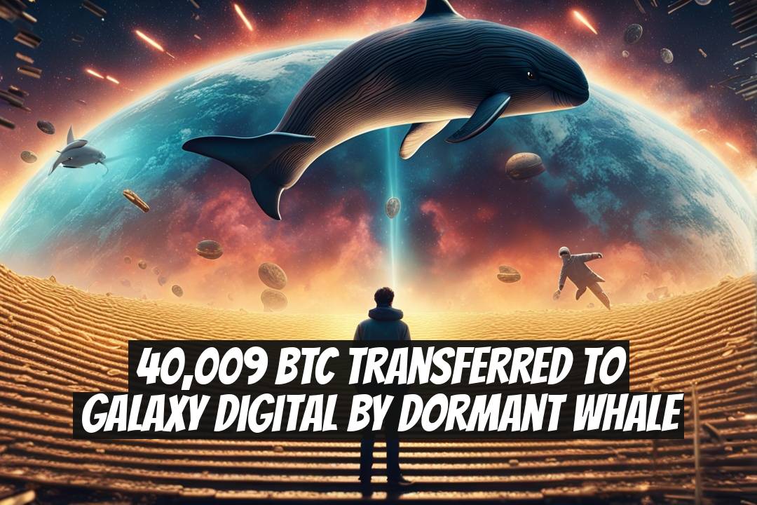 40,009 BTC Transferred to Galaxy Digital by Dormant Whale