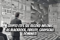 Crypto ETFs See Record Inflows as BlackRock, Fidelity, Grayscale Dominate