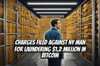 Charges Filed Against NY Man for Laundering $1.2 Million in Bitcoin
