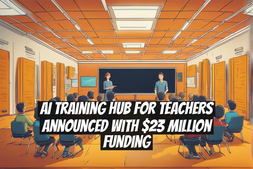 AI Training Hub for Teachers Announced with $23 Million Funding