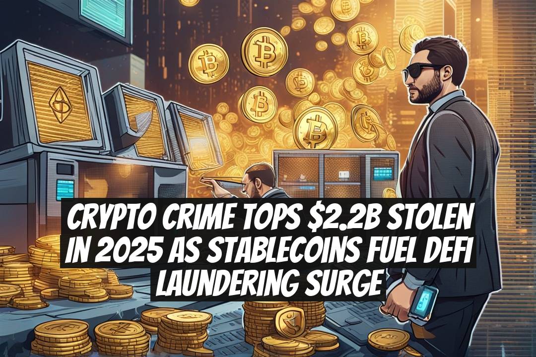 Crypto Crime Tops $2.2B Stolen in 2025 as Stablecoins Fuel DeFi Laundering Surge