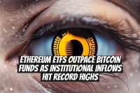 Ethereum ETFs Outpace Bitcoin Funds as Institutional Inflows Hit Record Highs