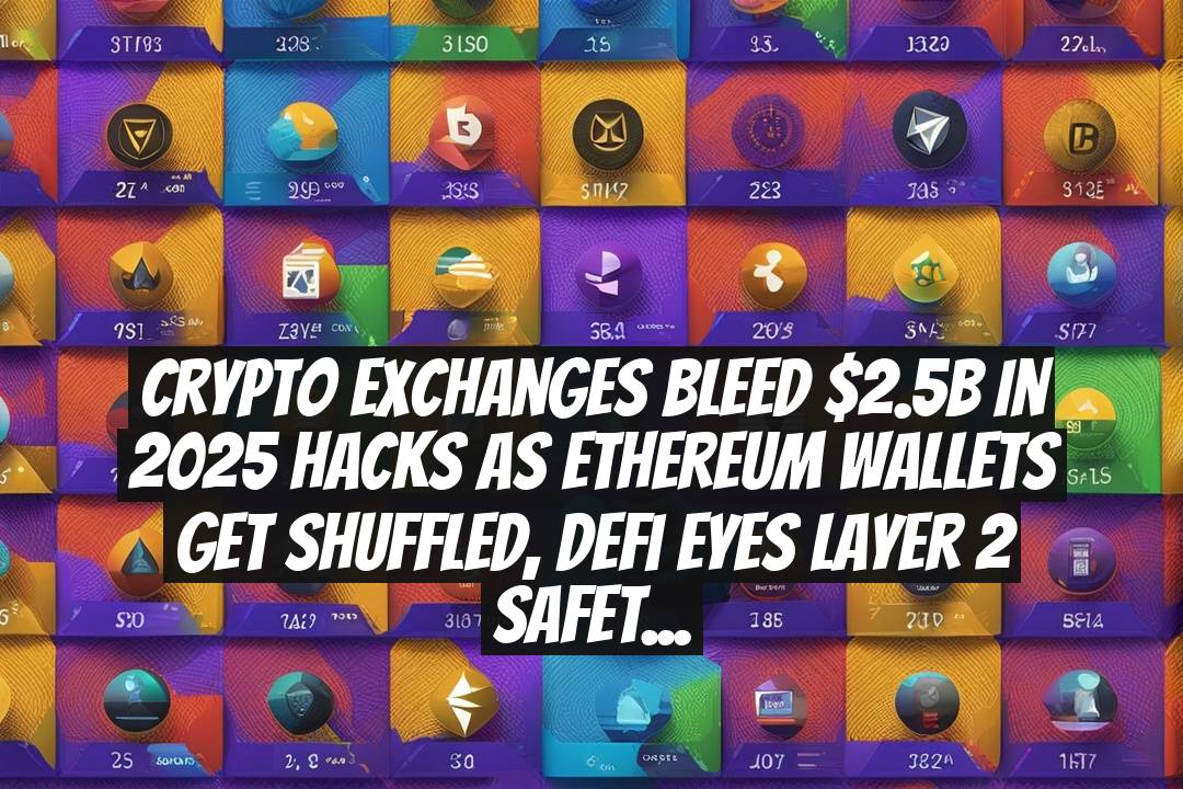 Crypto Exchanges Bleed $2.5B in 2025 Hacks as Ethereum Wallets Get Shuffled, DeFi Eyes Layer 2 Safety Nets