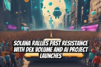 Solana rallies past resistance with DEX volume and AI project launches