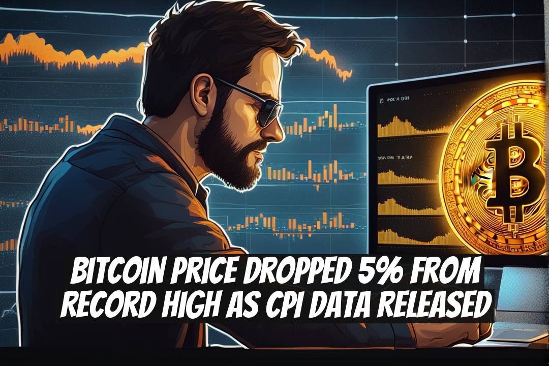 Bitcoin Price Dropped 5% from Record High as CPI Data Released