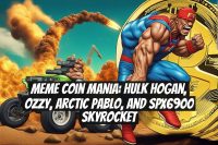 Meme Coin Mania: Hulk Hogan, Ozzy, Arctic Pablo, and SPX6900 Skyrocket