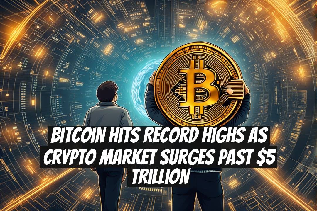 Bitcoin Hits Record Highs as Crypto Market Surges Past $5 Trillion