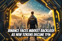 Binance Faces Market Backlash as New Tokens Decline 11%