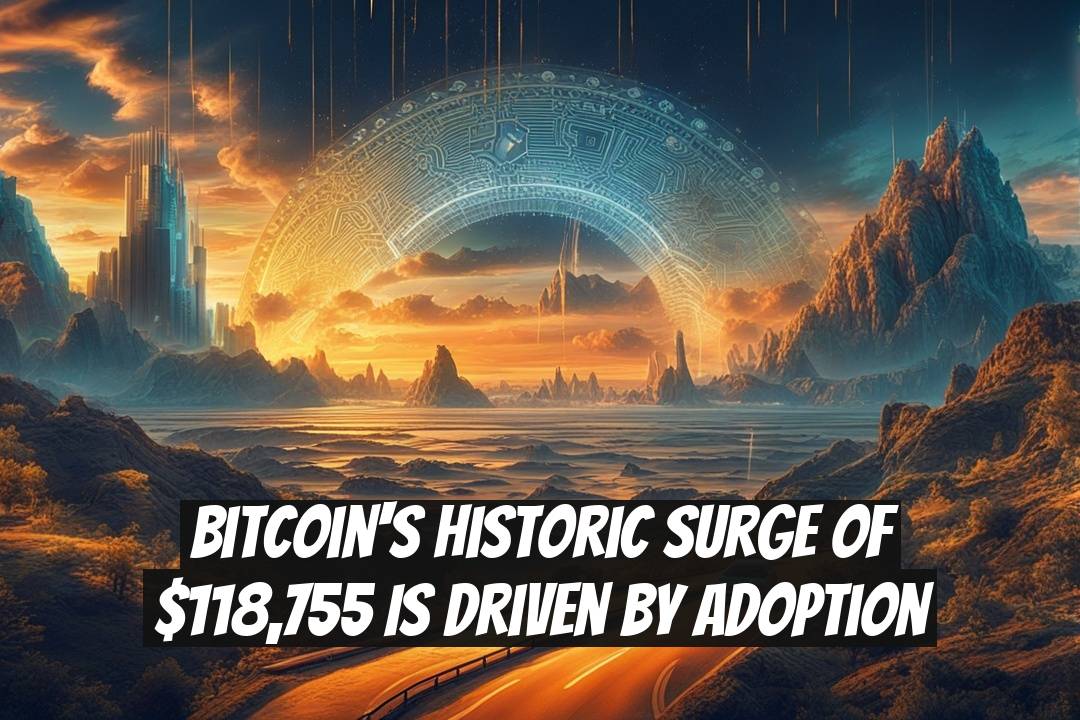 Bitcoin's Historic Surge of $118,755 is Driven by Adoption