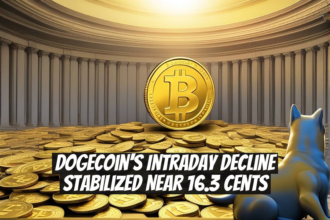 Dogecoin's Intraday Decline Stabilized Near 16.3 Cents