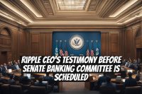Ripple CEO's Testimony Before Senate Banking Committee is Scheduled