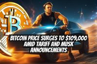 Bitcoin Price Surges to $109,000 Amid Tariff and Musk Announcements
