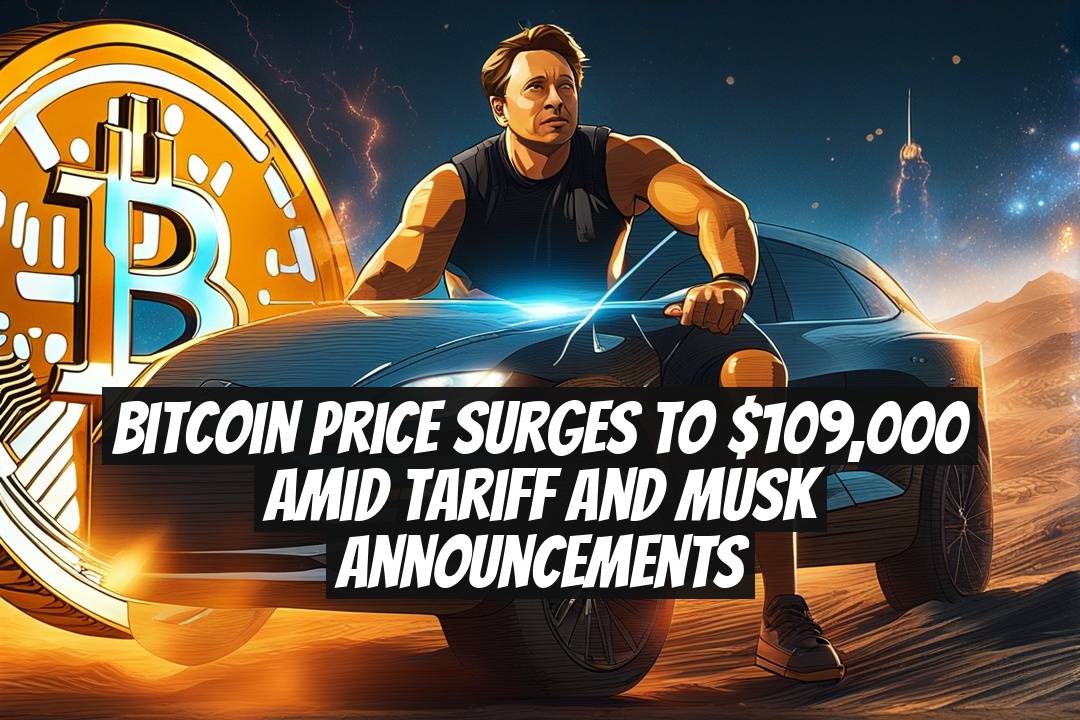 Bitcoin Price Surges to $109,000 Amid Tariff and Musk Announcements