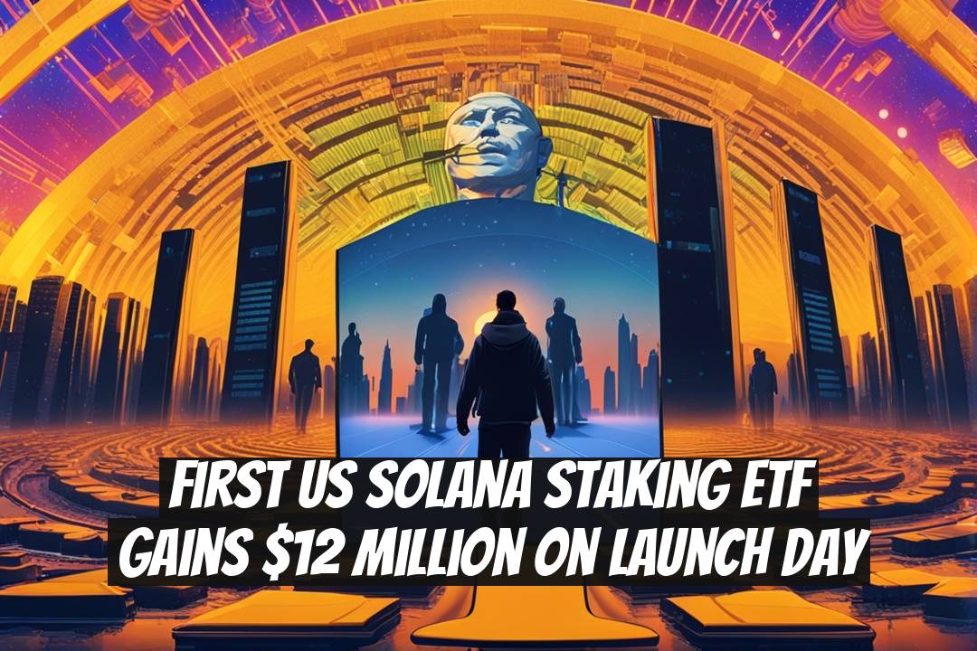 First US Solana Staking ETF Gains $12 Million on Launch Day