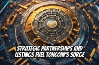 Strategic Partnerships and Listings Fuel Toncoin's Surge