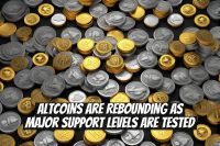 Altcoins Are Rebounding as Major Support Levels Are Tested