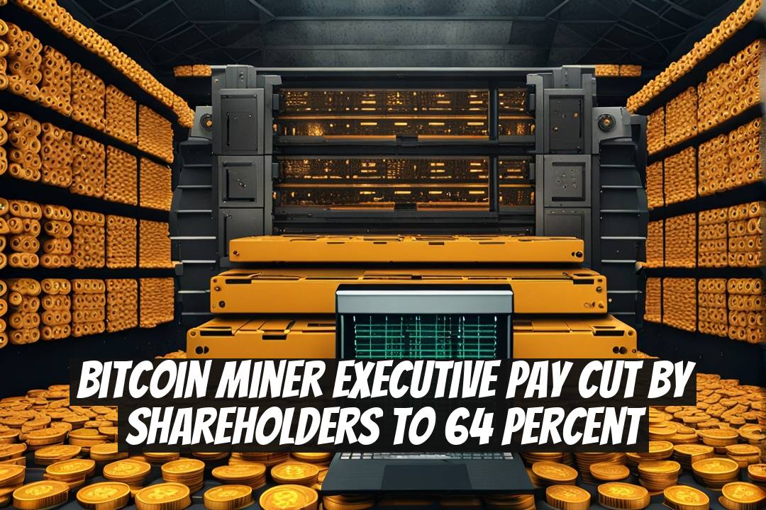 Bitcoin Miner Executive Pay Cut by Shareholders to 64 Percent