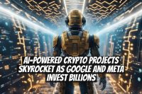 AI-Powered Crypto Projects Skyrocket as Google and Meta Invest Billions