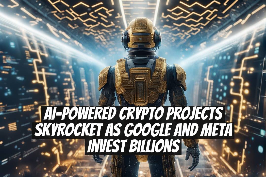 AI-Powered Crypto Projects Skyrocket as Google and Meta Invest Billions