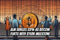 XLM Surges 22% as Bitcoin Flirts with $118K Milestone
