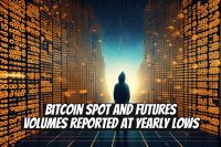 Bitcoin Spot and Futures Volumes Reported at Yearly Lows