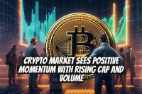 Crypto Market Sees Positive Momentum With Rising Cap and Volume
