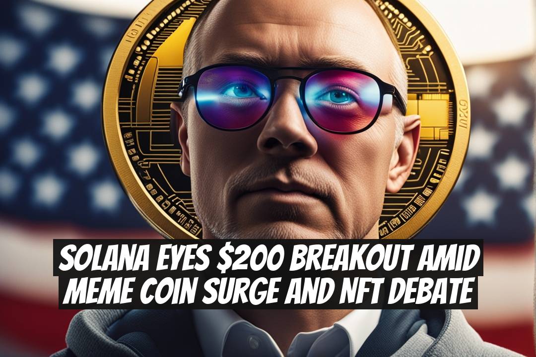 Solana Eyes $200 Breakout Amid Meme Coin Surge and NFT Debate