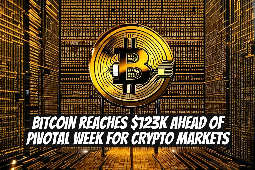 Bitcoin Reaches $123K Ahead of Pivotal Week for Crypto Markets