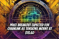 Price Breakout Expected for Chainlink as Tensions Mount at $13.60