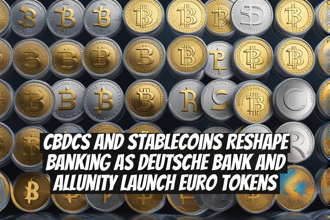CBDCs and Stablecoins Reshape Banking as Deutsche Bank and AllUnity Launch Euro Tokens