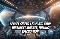 SpaceX Shifts 1,308 BTC Amid Turbulent Market, Fueling Speculation