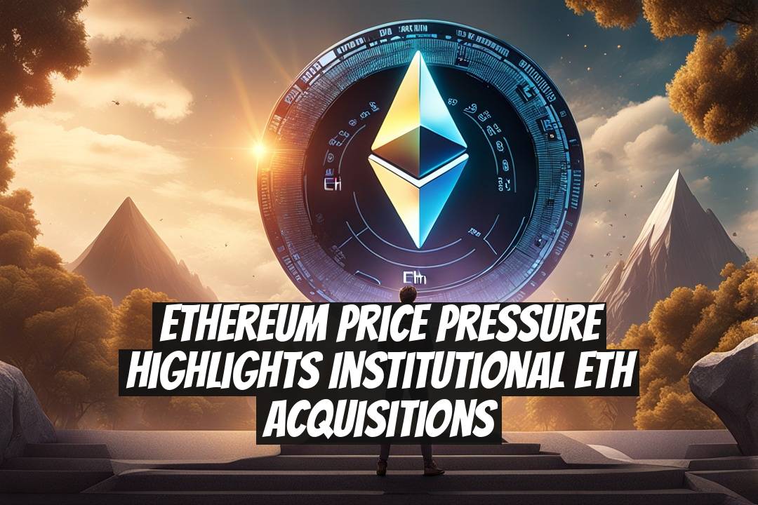 Ethereum Price Pressure Highlights Institutional ETH Acquisitions