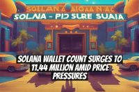 Solana Wallet Count Surges to 11.44 Million Amid Price Pressures