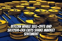 Bitcoin Whale Sell-Offs and Satoshi-Era Exits Shake Market Sentiment