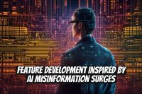 Feature Development Inspired by AI Misinformation Surges