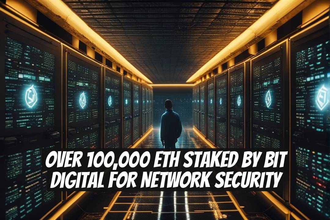 Over 100,000 ETH Staked by Bit Digital for Network Security