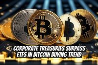 Corporate Treasuries Surpass ETFs in Bitcoin Buying Trend