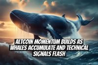 Altcoin Momentum Builds as Whales Accumulate and Technical Signals Flash
