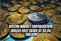 Bitcoin Market Capitalization Surges Past Silver at $2.34 Trillion