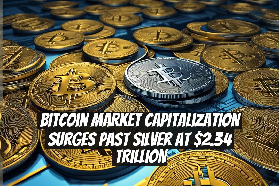 Bitcoin Market Capitalization Surges Past Silver at $2.34 Trillion