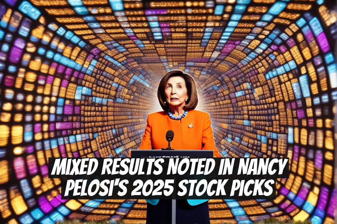 Mixed Results Noted in Nancy Pelosi's 2025 Stock Picks
